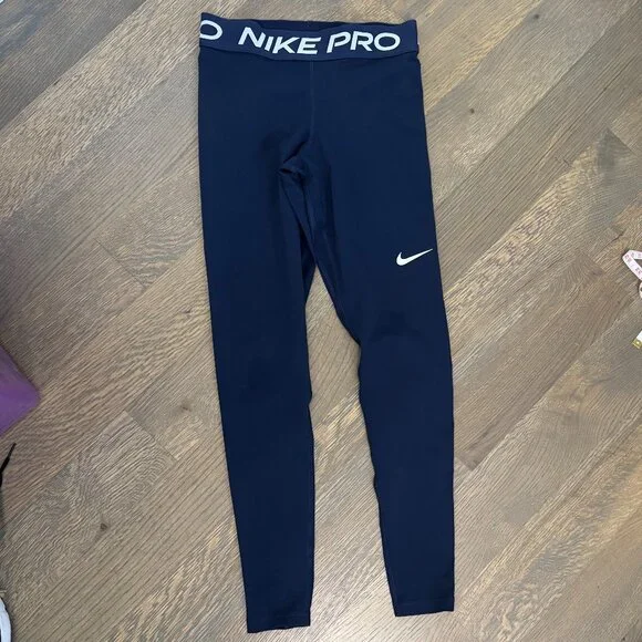 Nike Pro Dri-Fit Leggings with Mesh detail - Size Small - Picture 2 of 11